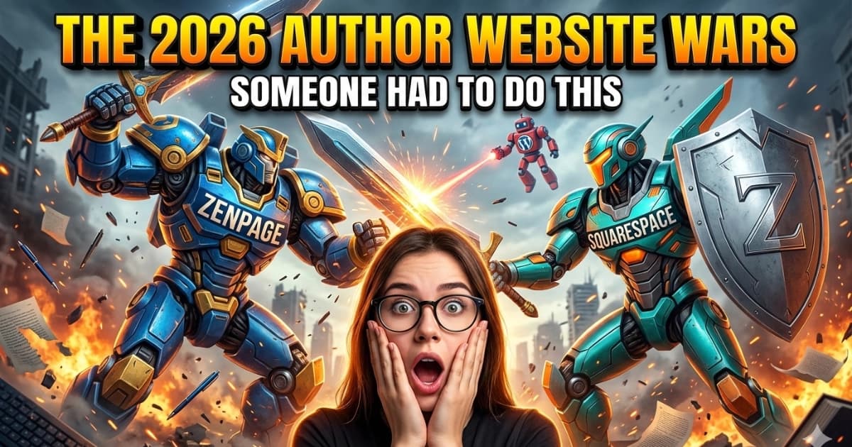 Website builders for authors: a 2026 report